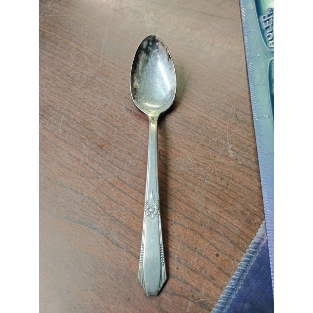 1 Spoon Memory‎ Hiawatha 1937 IS Wm Rogers Silverplate
